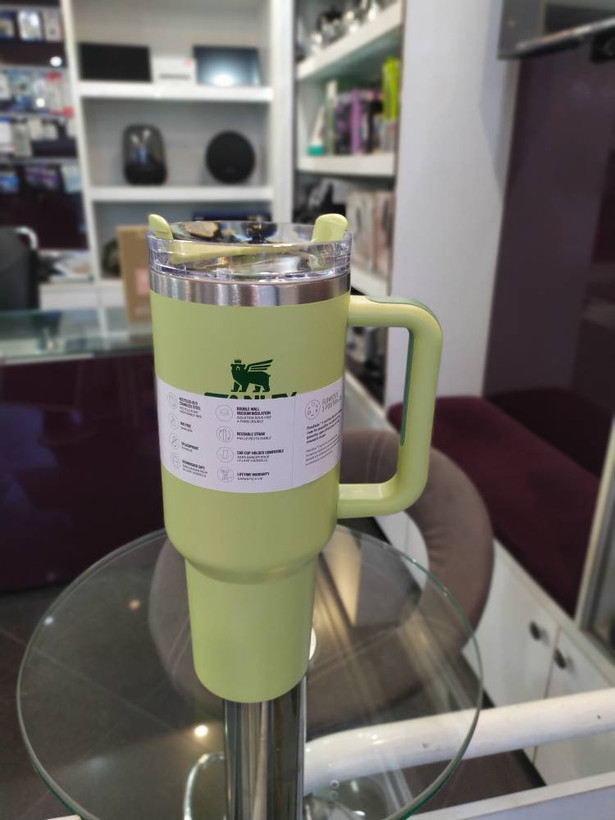 ماگ استنلی مدل Quencher Tumbler H2.0 کد 40oz گنجایش 1.18 لیتر