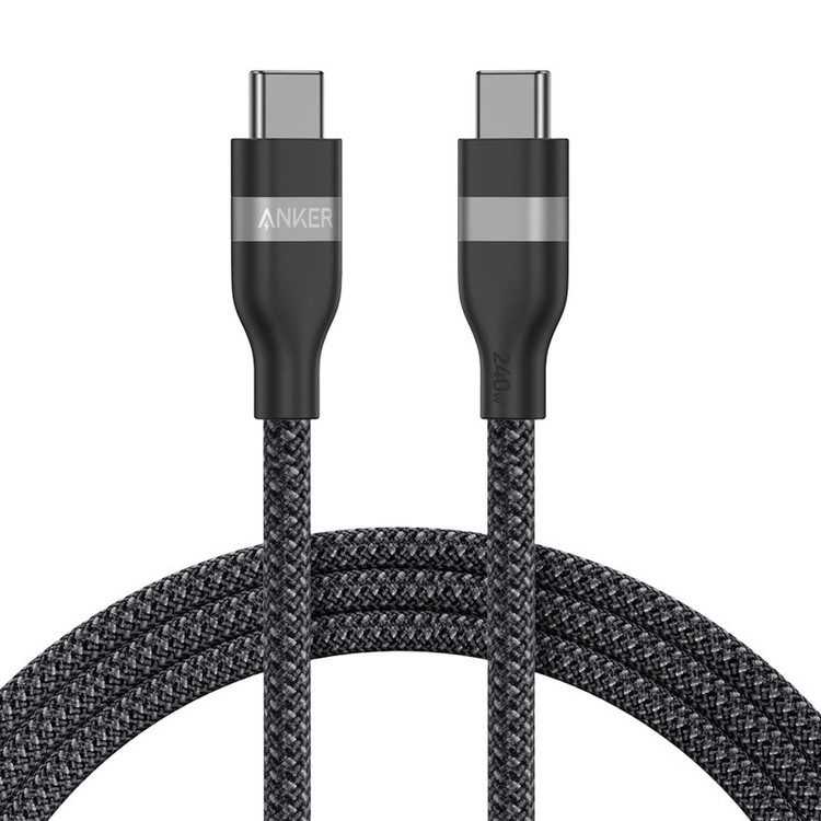 کابل تبدیل USB-C به USB-C انکر مدل A82E2 طول 1.8 متر با توان 240 وات