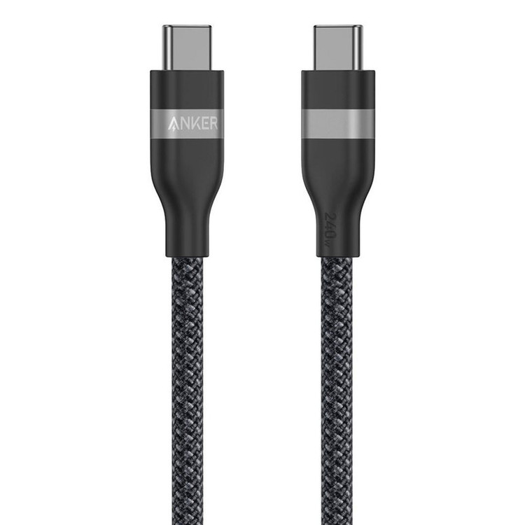 کابل تبدیل USB-C به USB-C انکر مدل A82E2 طول 1.8 متر با توان 240 وات