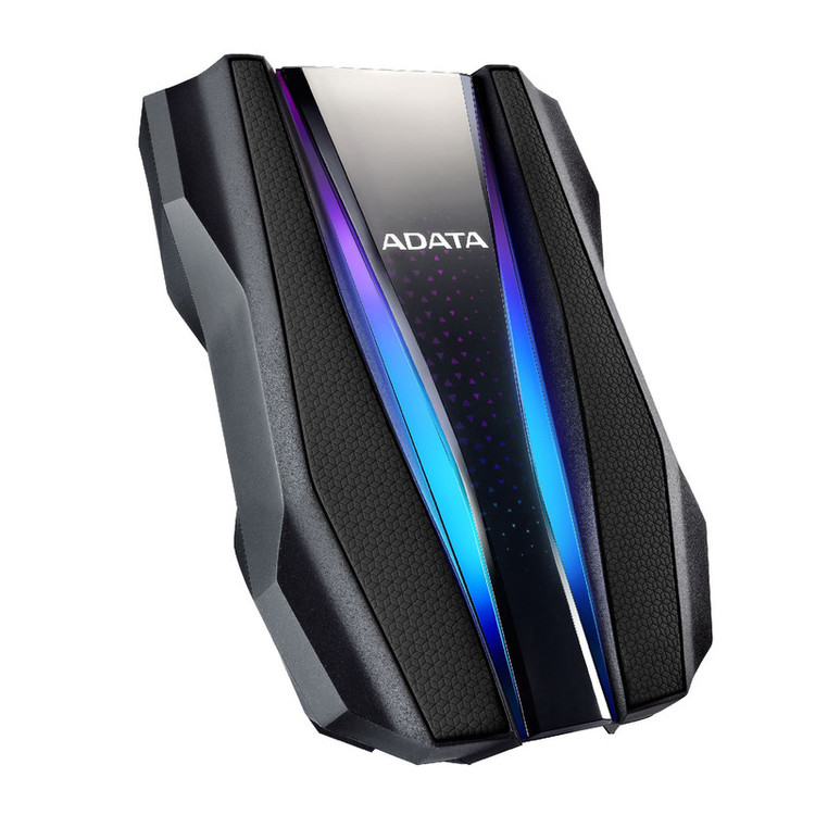 هارد اکسترنال ای دیتا مدل HD770G ظرفیت دو ترابایت دارای رابط USB Type-A 3.2