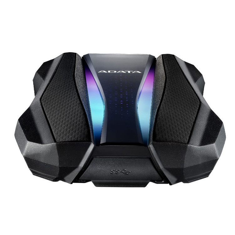 هارد اکسترنال ای دیتا مدل HD770G ظرفیت دو ترابایت دارای رابط USB Type-A 3.2