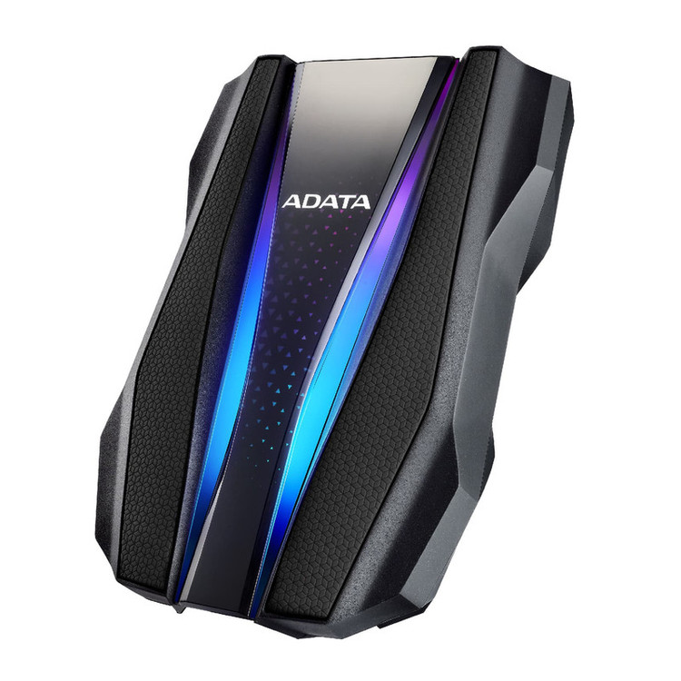 هارد اکسترنال ای دیتا مدل HD770G ظرفیت دو ترابایت دارای رابط USB Type-A 3.2